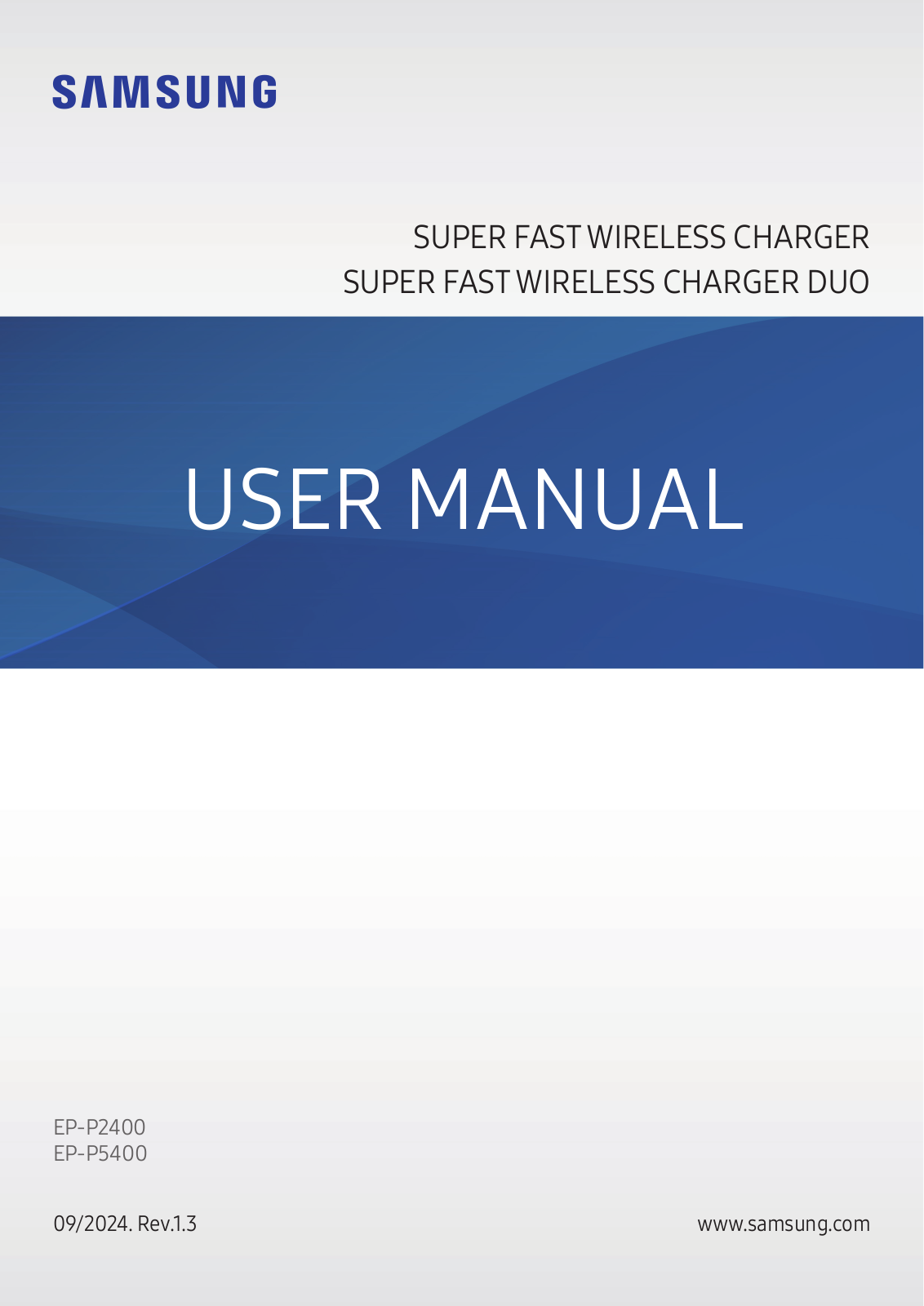 SAMSUNG EP-P2400, EP-P5400BBEGEU, EP-P5400 User guide - ManualMachine.com