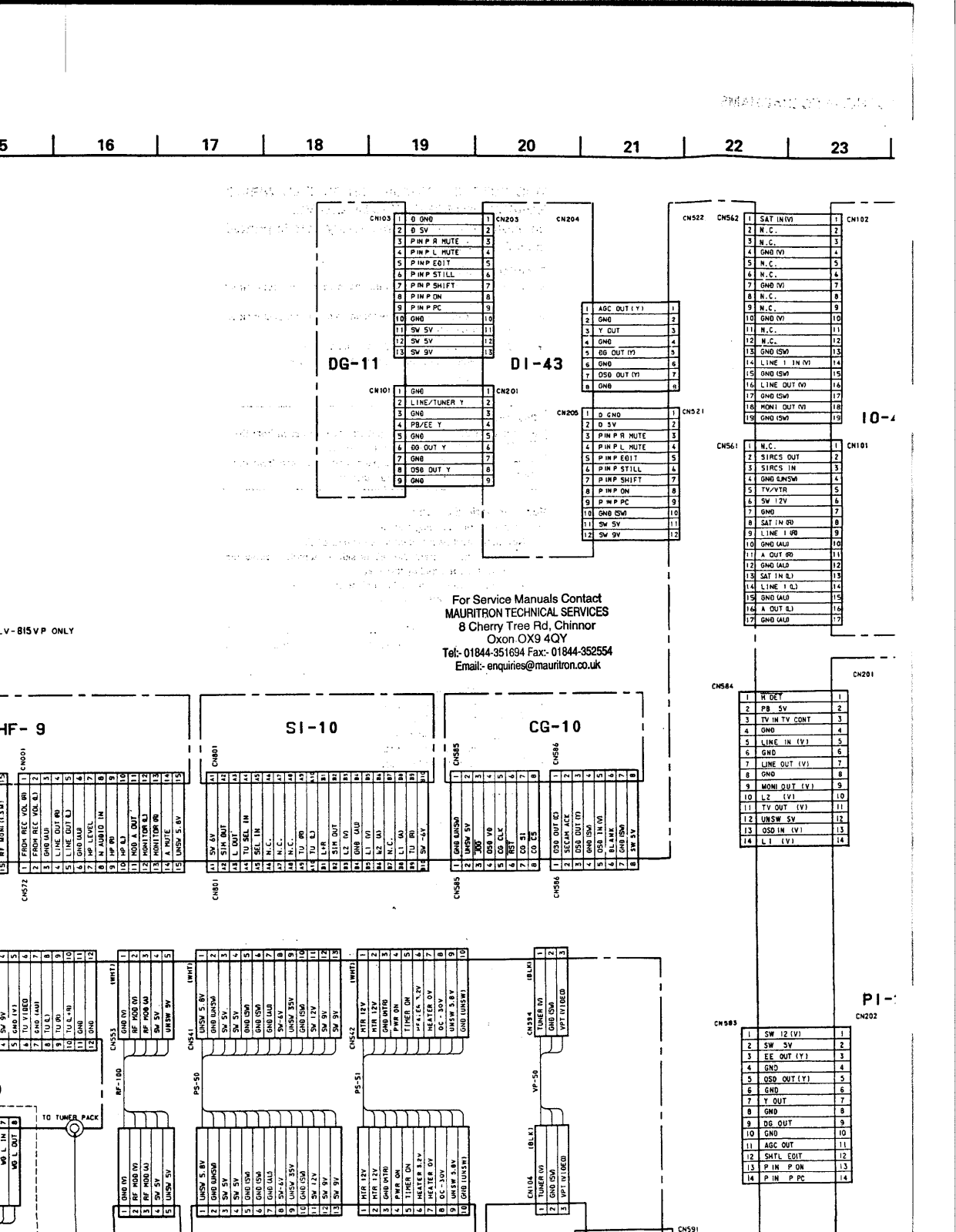 SONY slv815/ub/vp Service Manual Pages 101-150