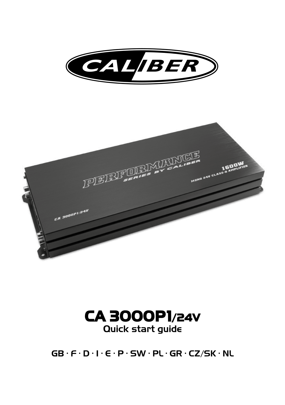 Caliber CA3000P1-24V Service Manual