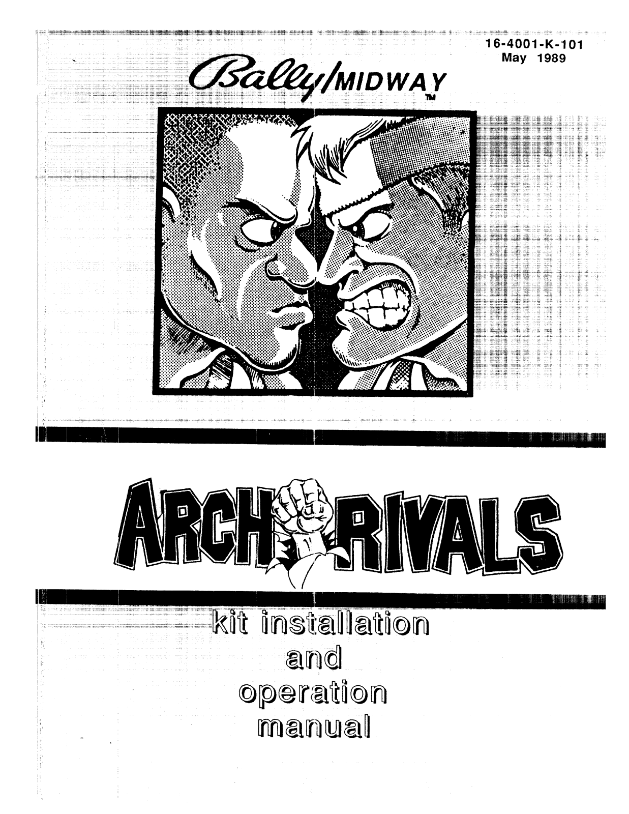 Bally Arch Rivals User Guide