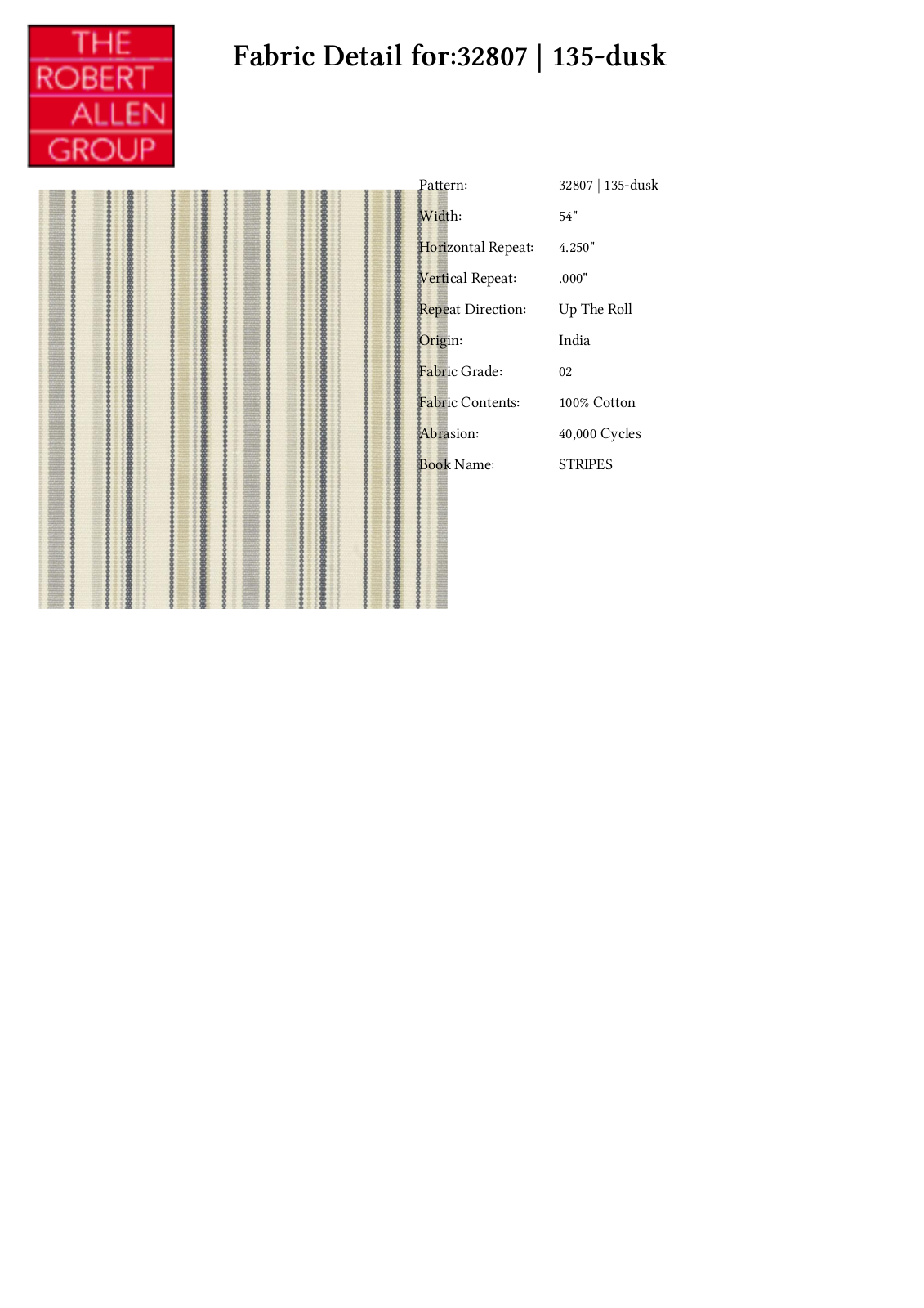 Duralee CRAL6302 Specifications - ManualMachine.com