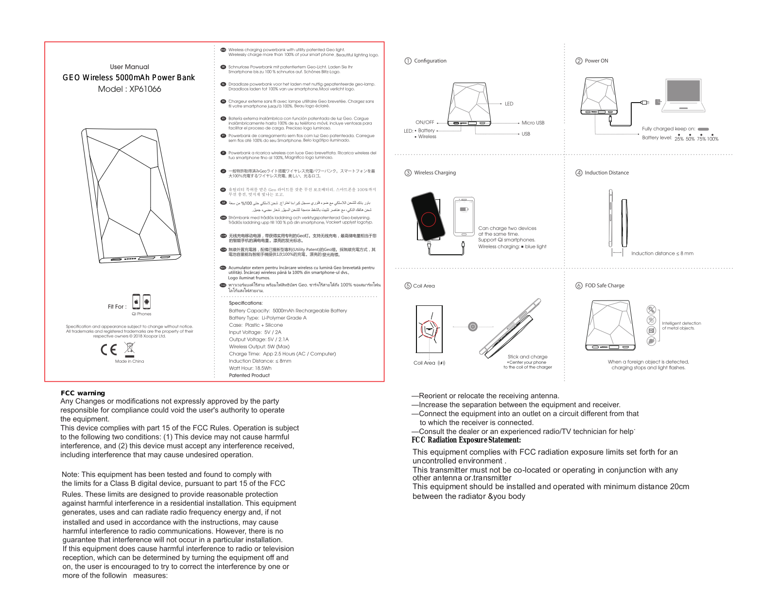 Xoopar XP61066 User Manual