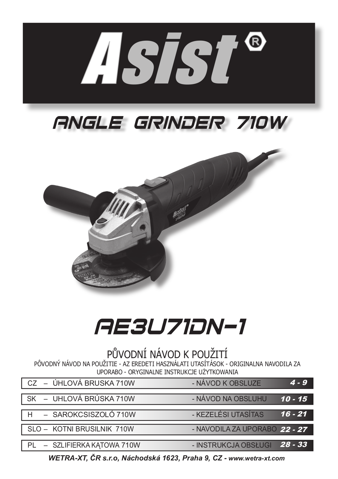 Asist AE3U71DN-1 User Manual