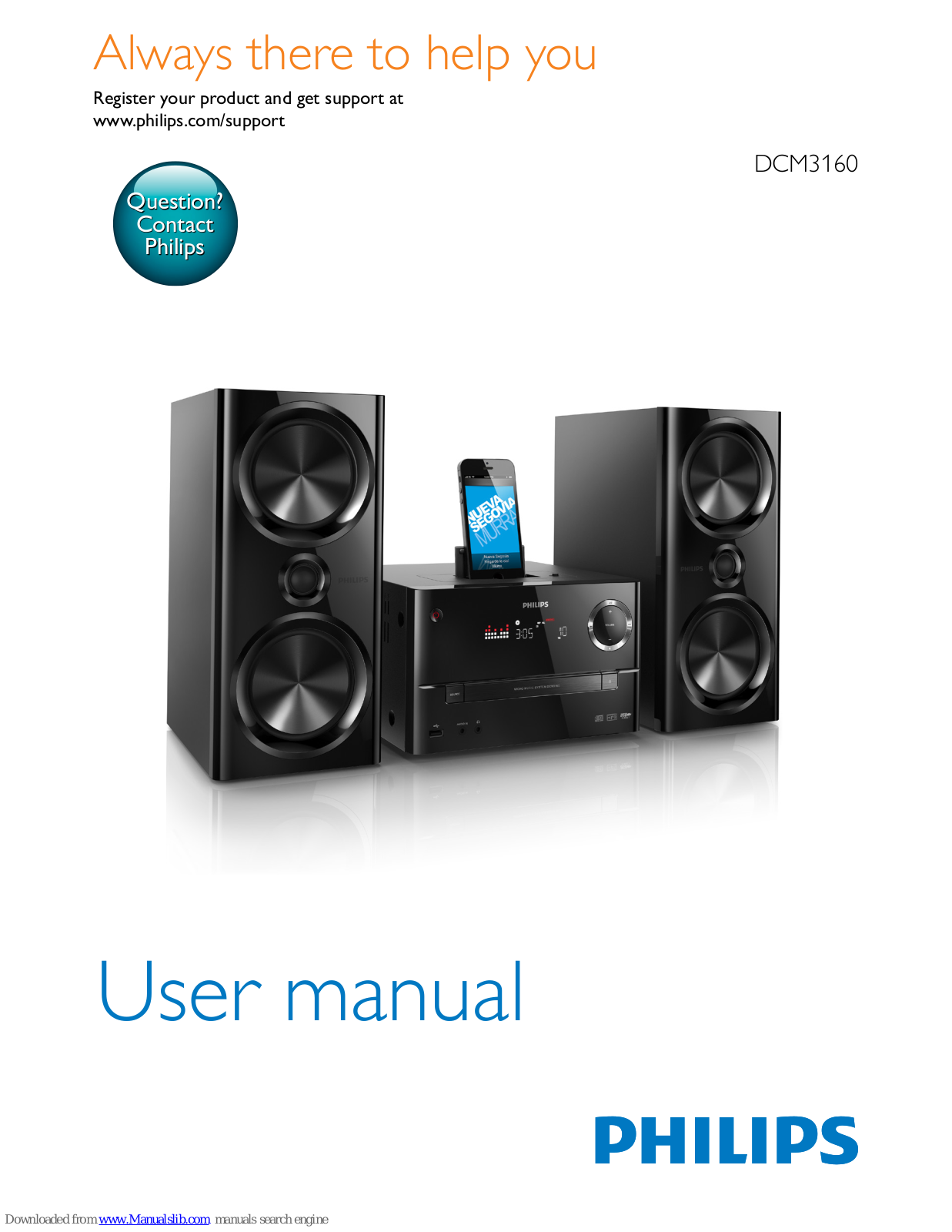 Philips DCM3160 User Manual - ManualMachine.com