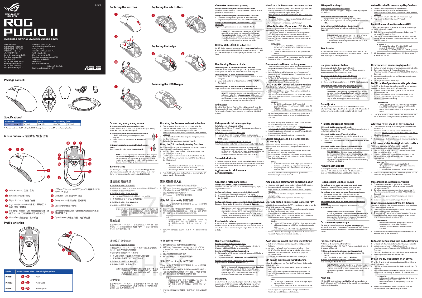 ASUS ROG Pugio II Service Manual