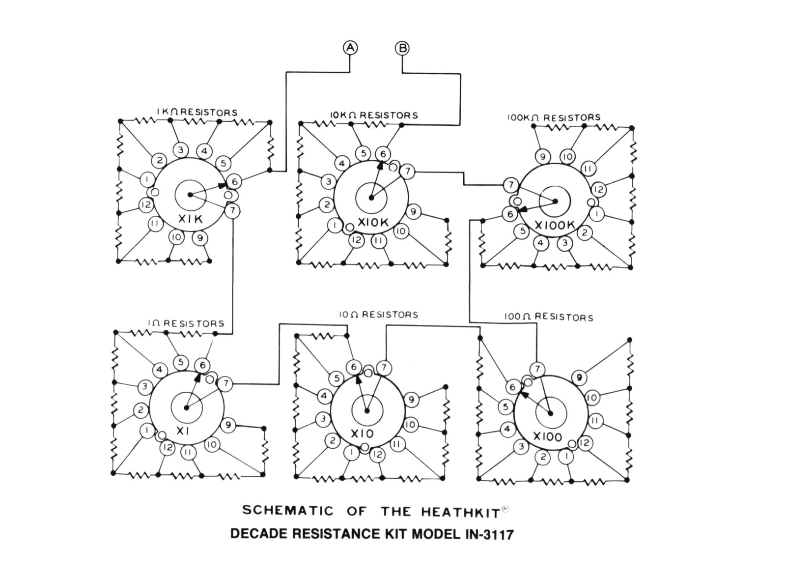 Heath Company IN-3117 Schematic