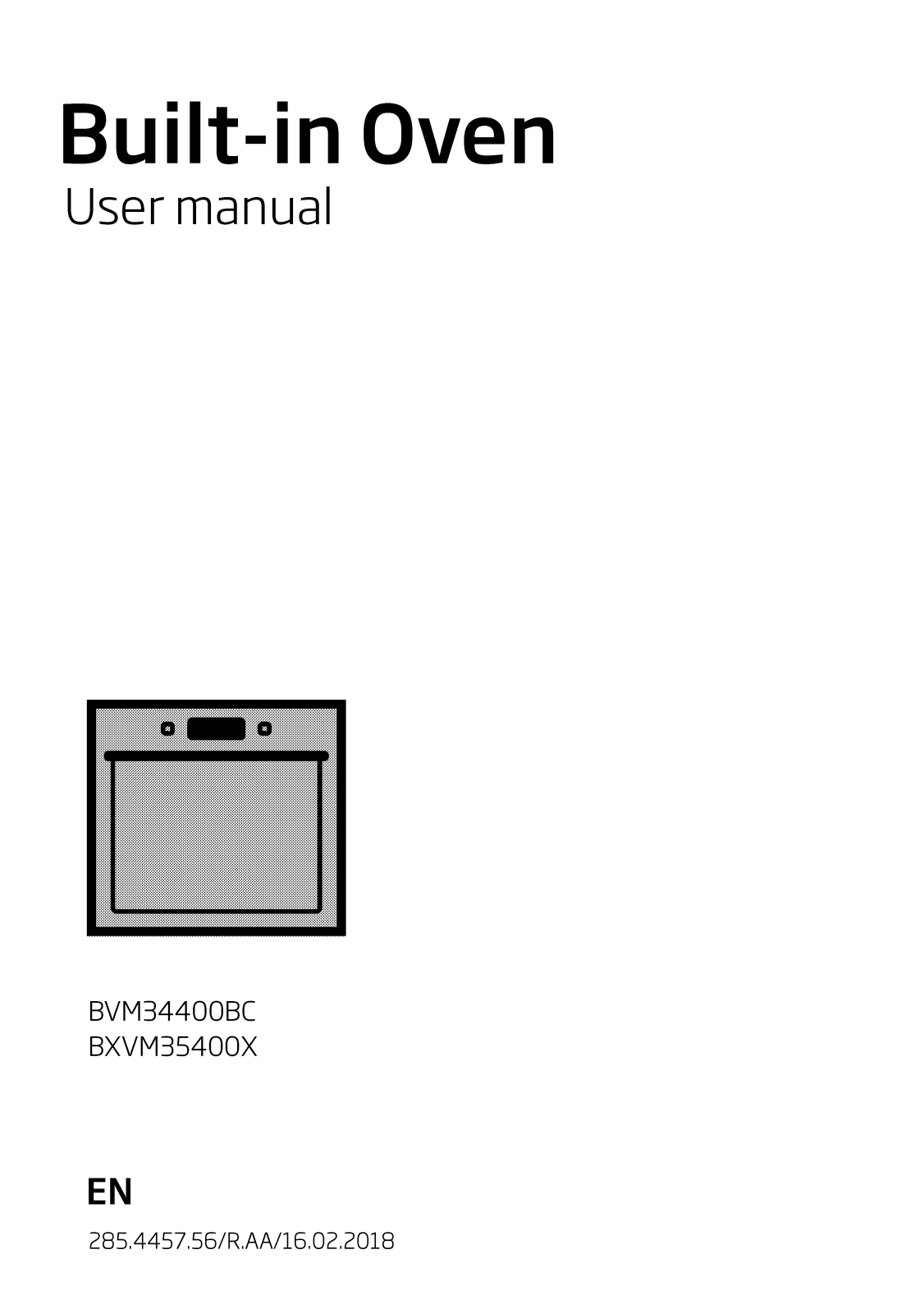 Beko BXVM35400X, BVM34400BC User Manual