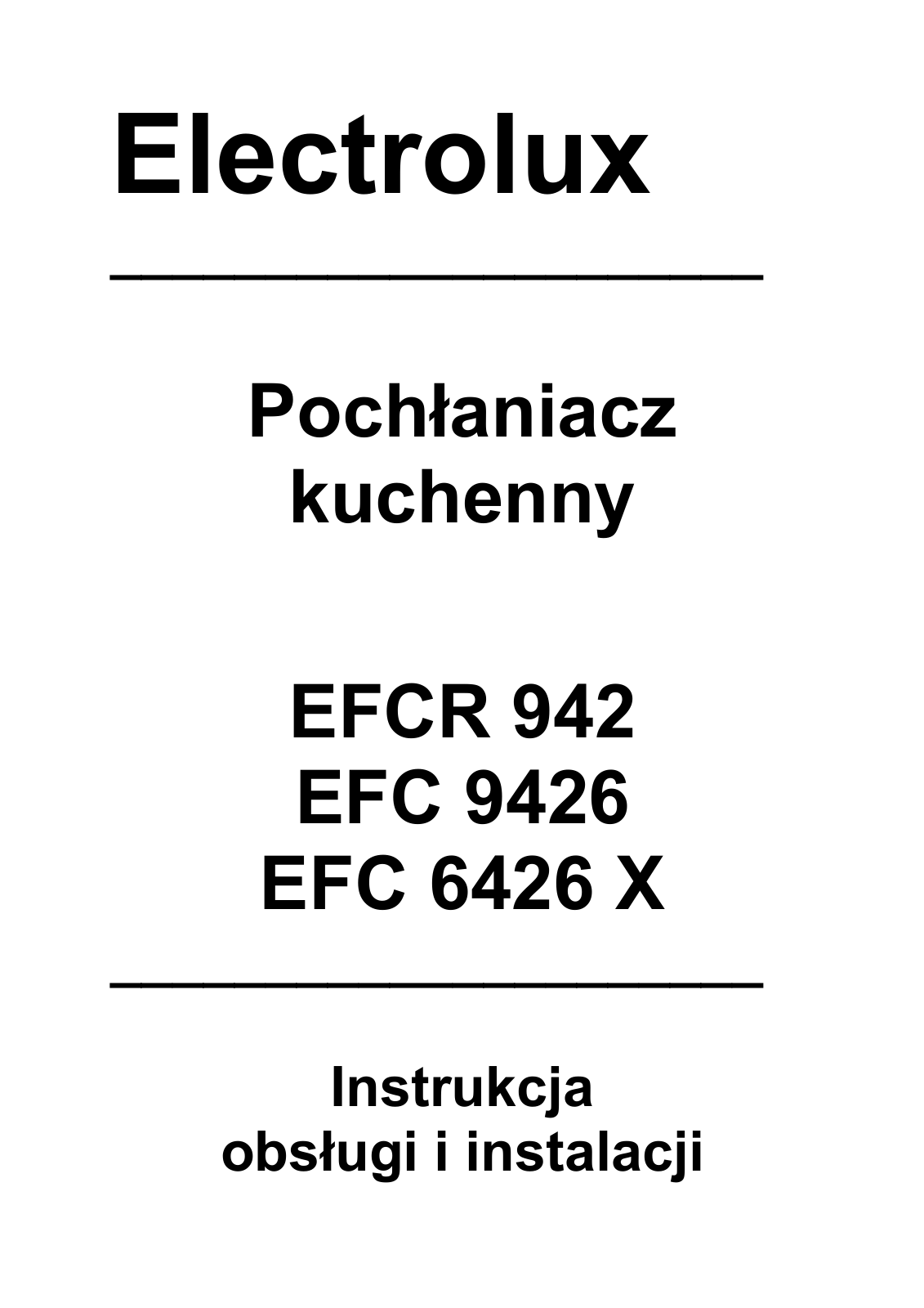 AEG EFCR 942, EFC 9426, EFC 6426 X User Manual - ManualMachine.com