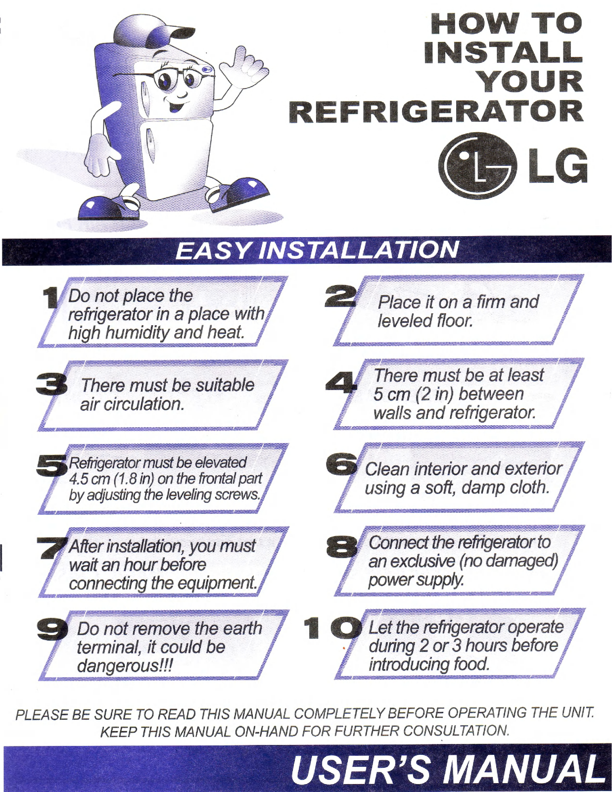 LG GM-302SC Owner’s Manual