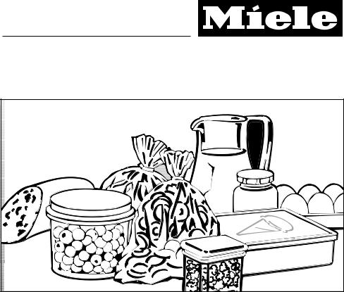 Miele KT 3536 SNed User manual