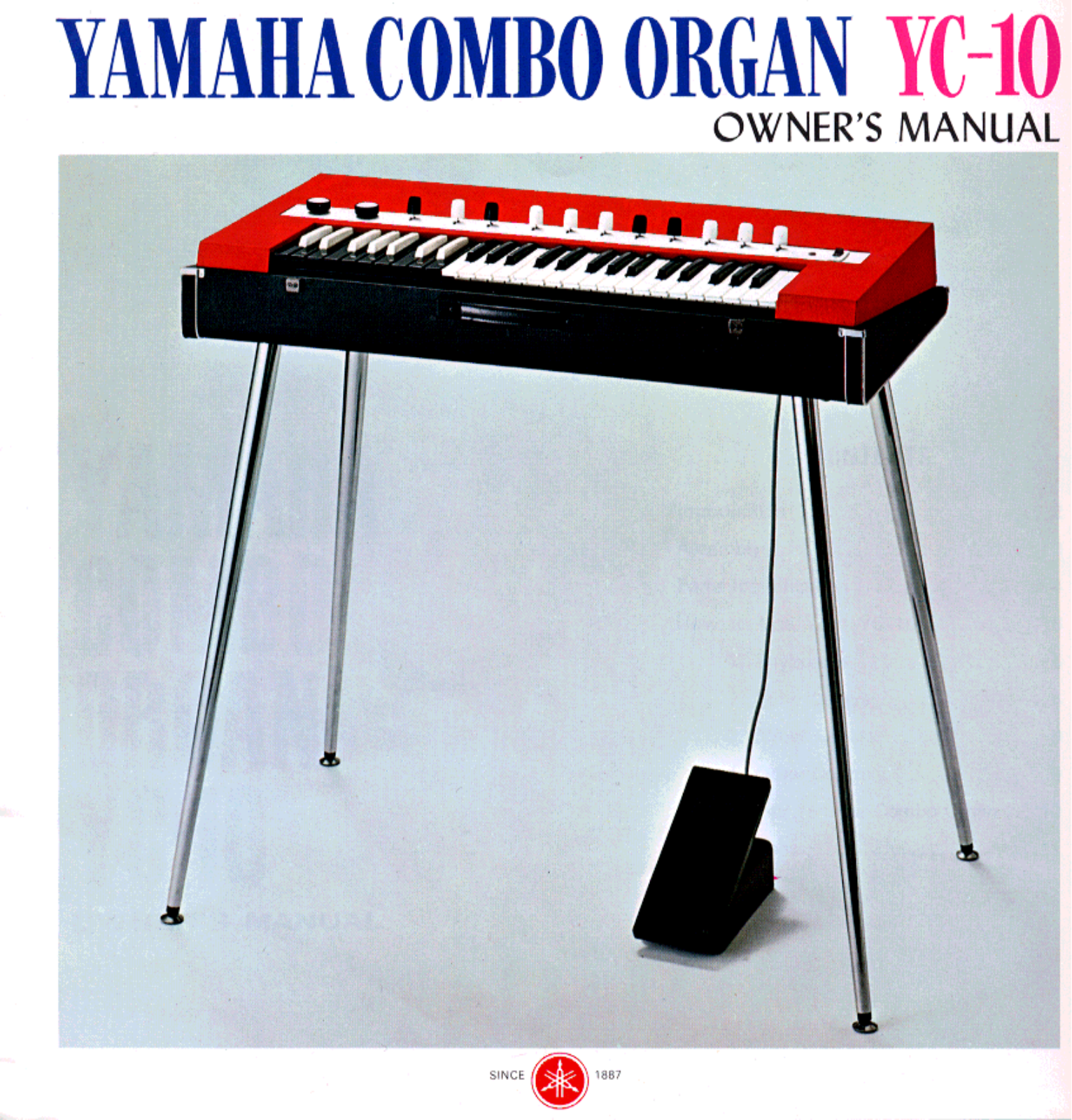 Yamaha YC10, YC10E User Manual