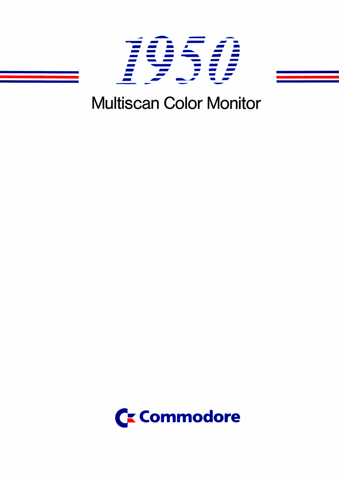 Commodore 1950 a - ManualMachine.com