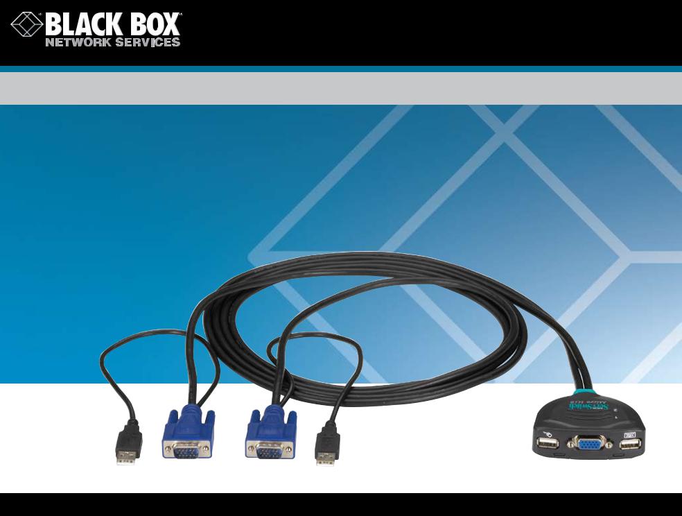 Black Box KV408A, 26633, KV407A User Manual