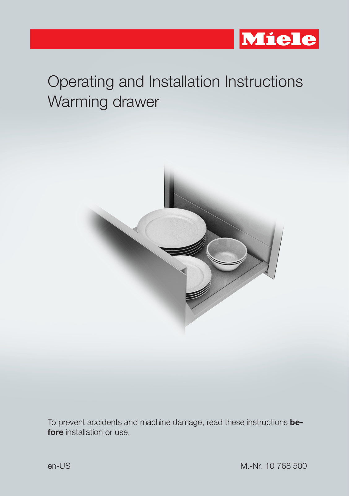 Miele ESW 6585, ESW 6885 Operating & Installation Guide - ManualMachine.com