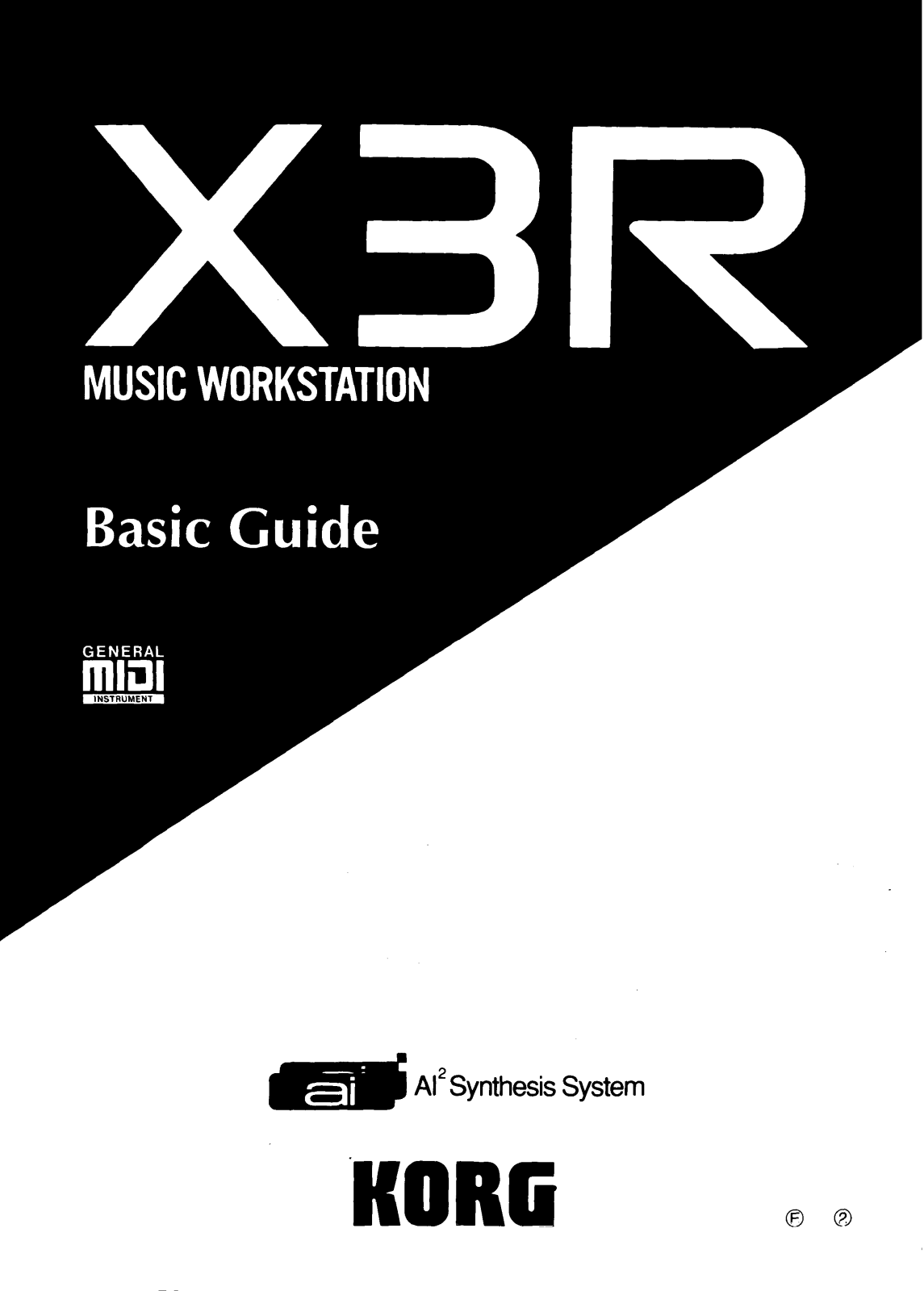 Korg X3R User Manual