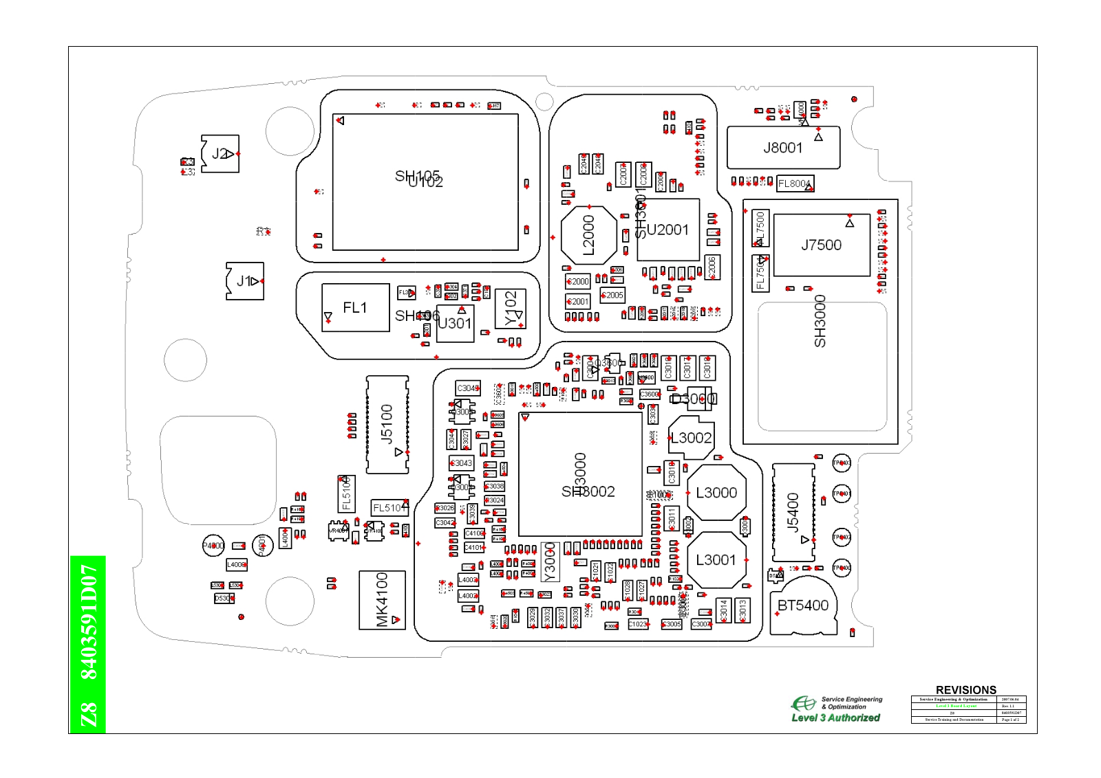 Motorola Z8 Schematic