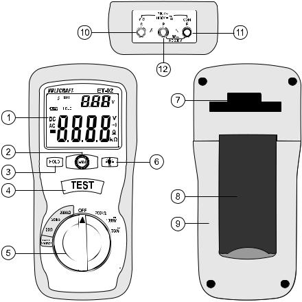 VOLTCRAFT ET-02 User guide