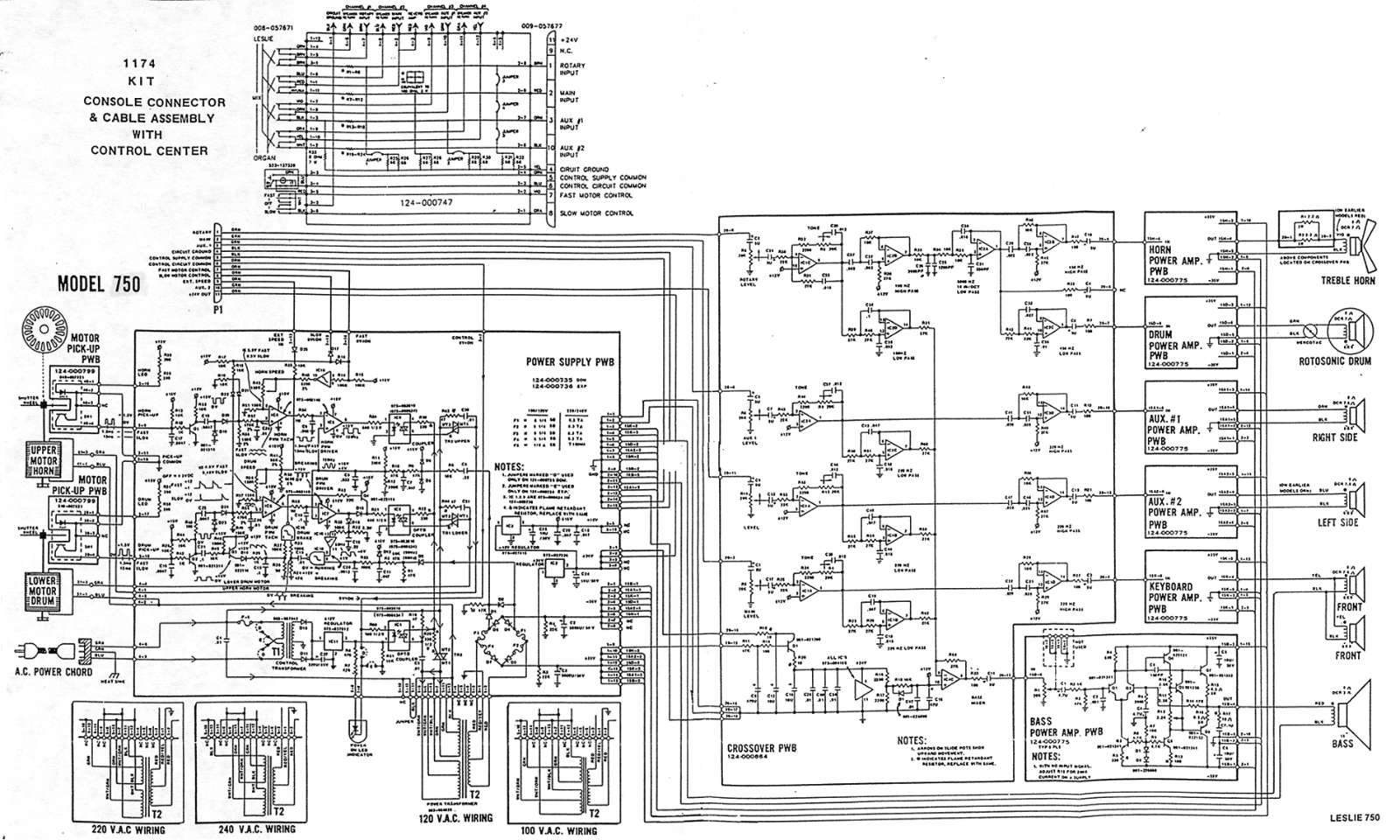 Leslie 320 schematic