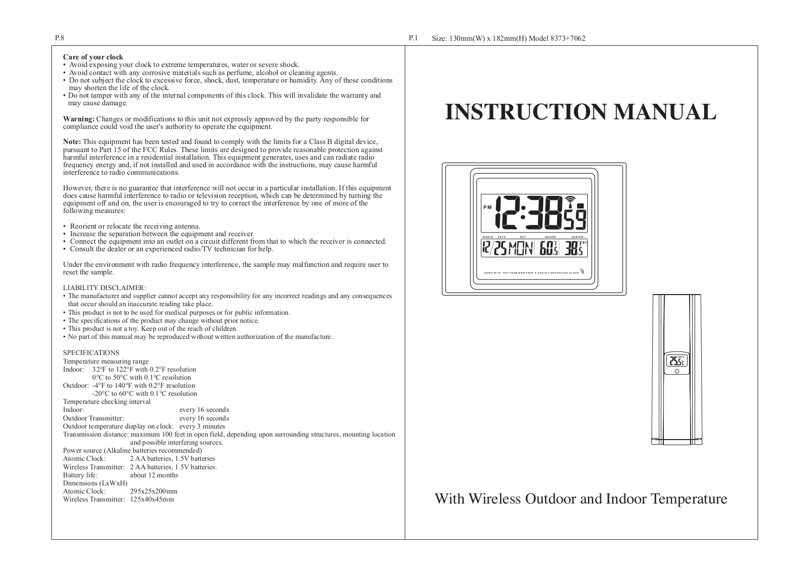 Electronics Tomorrow 838390303 User Manual