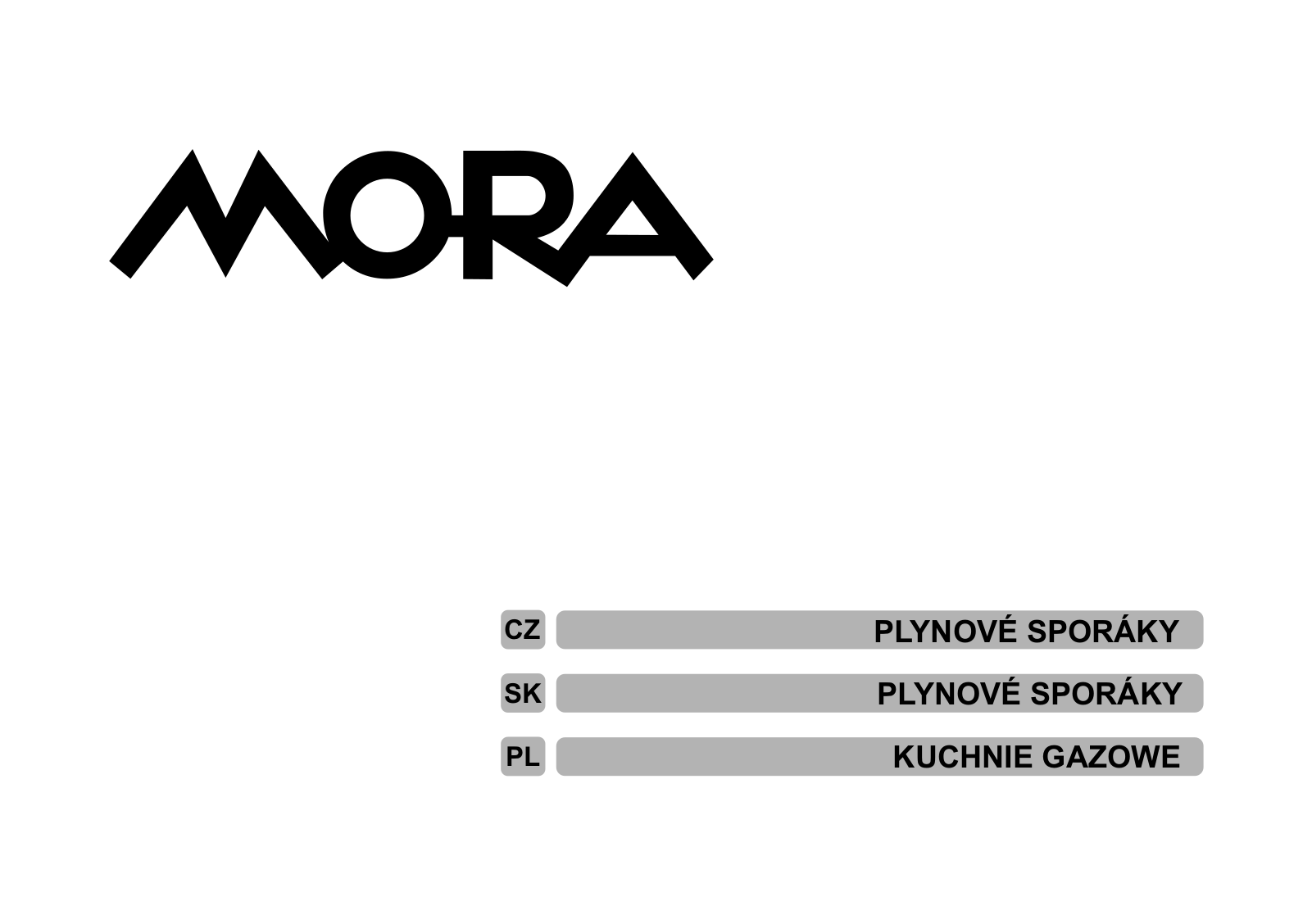 Mora PS132GW bílý, PS 132 GW User Manual