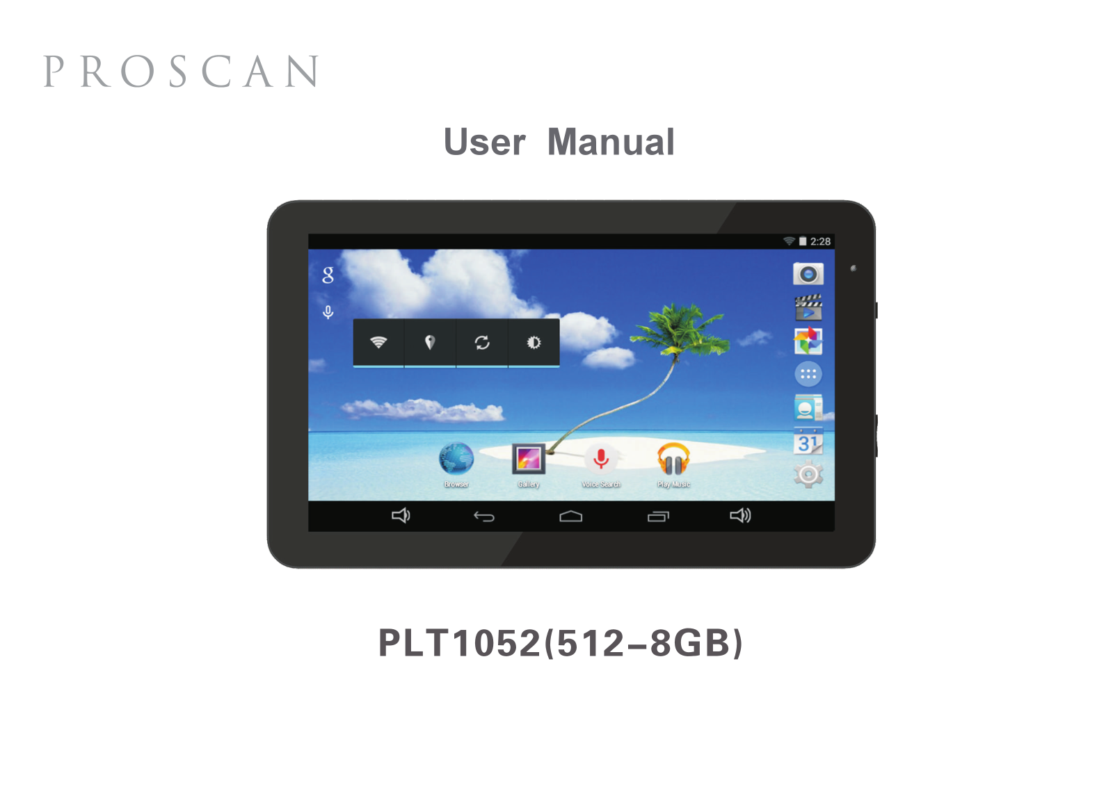 ProScan PLT1052 User Manual