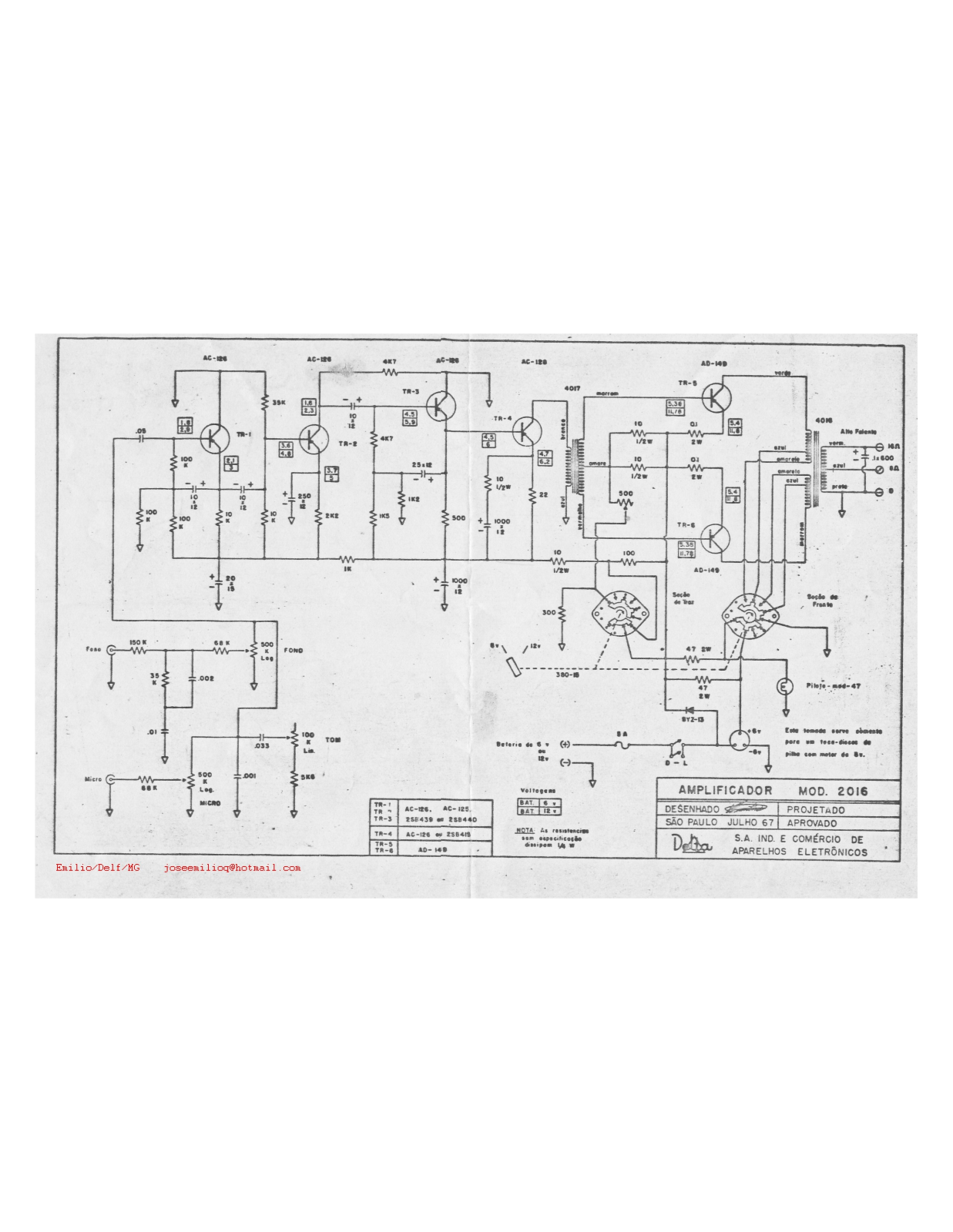 Delta 2016 Schematic