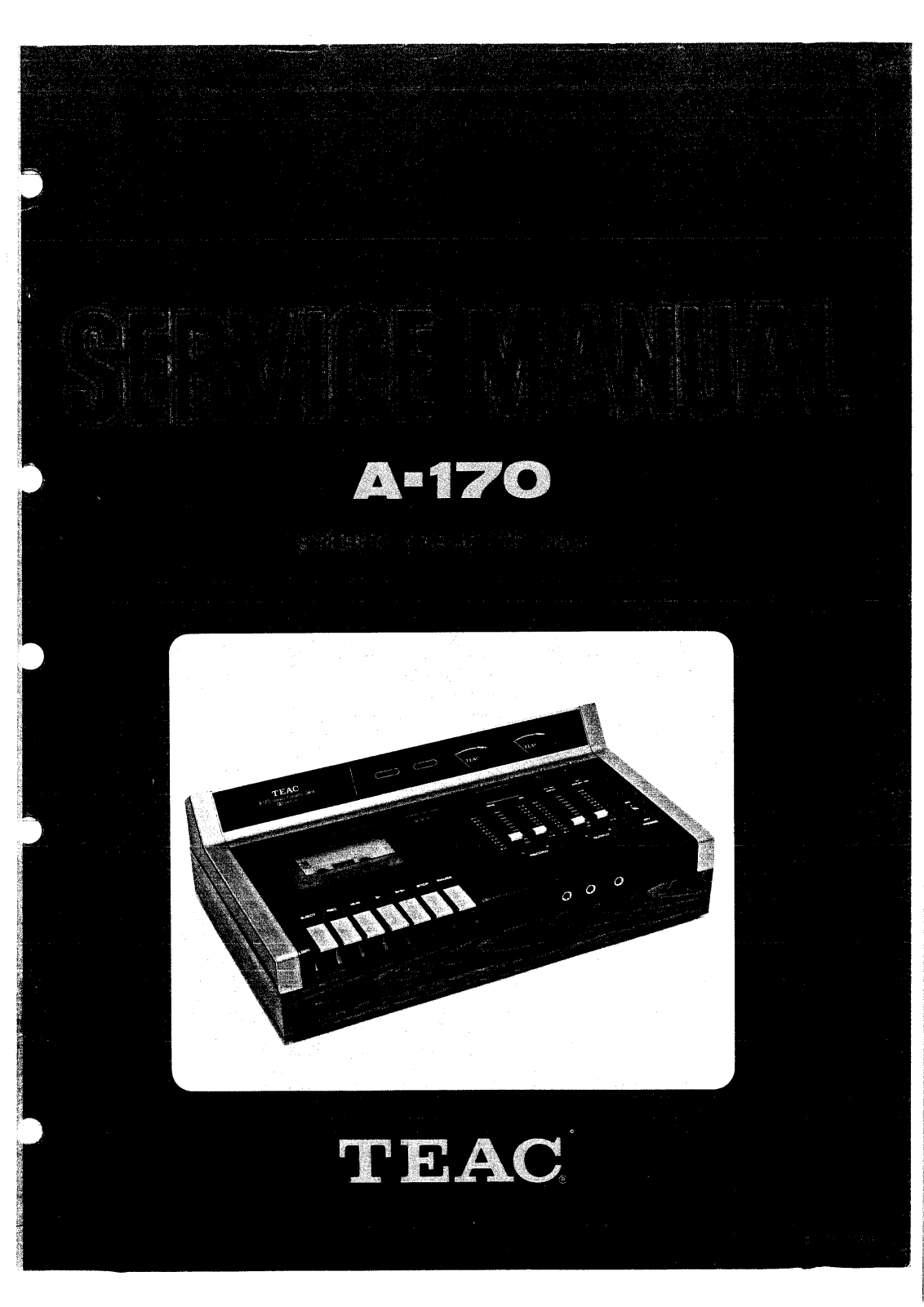 TEAC A-170 Service manual