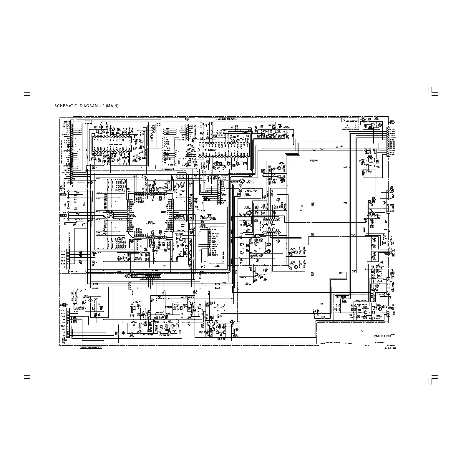 Aiwa NSXK-980 Schematic