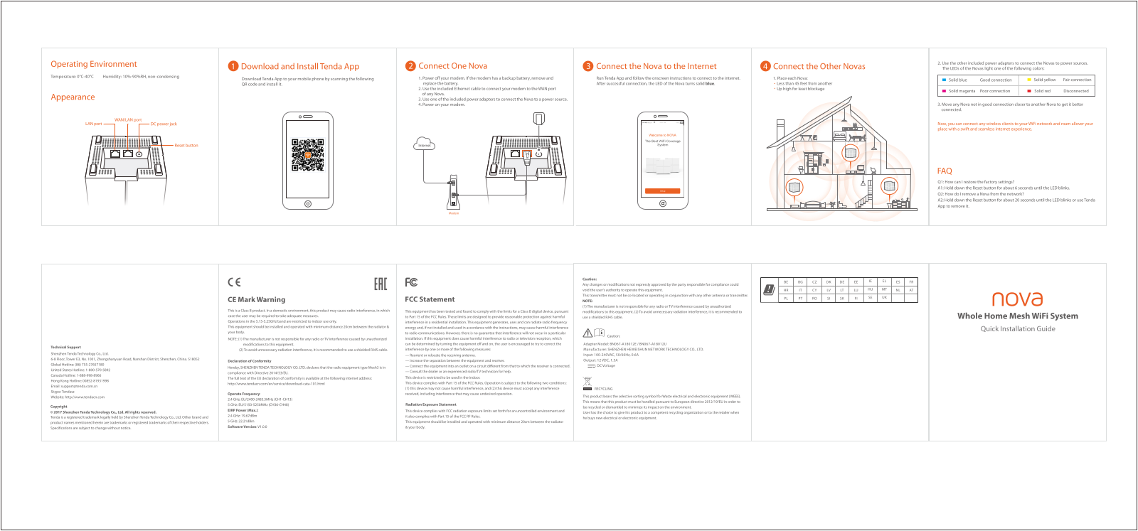 TENDA TECHNOLOGY MESH3 Users Manual