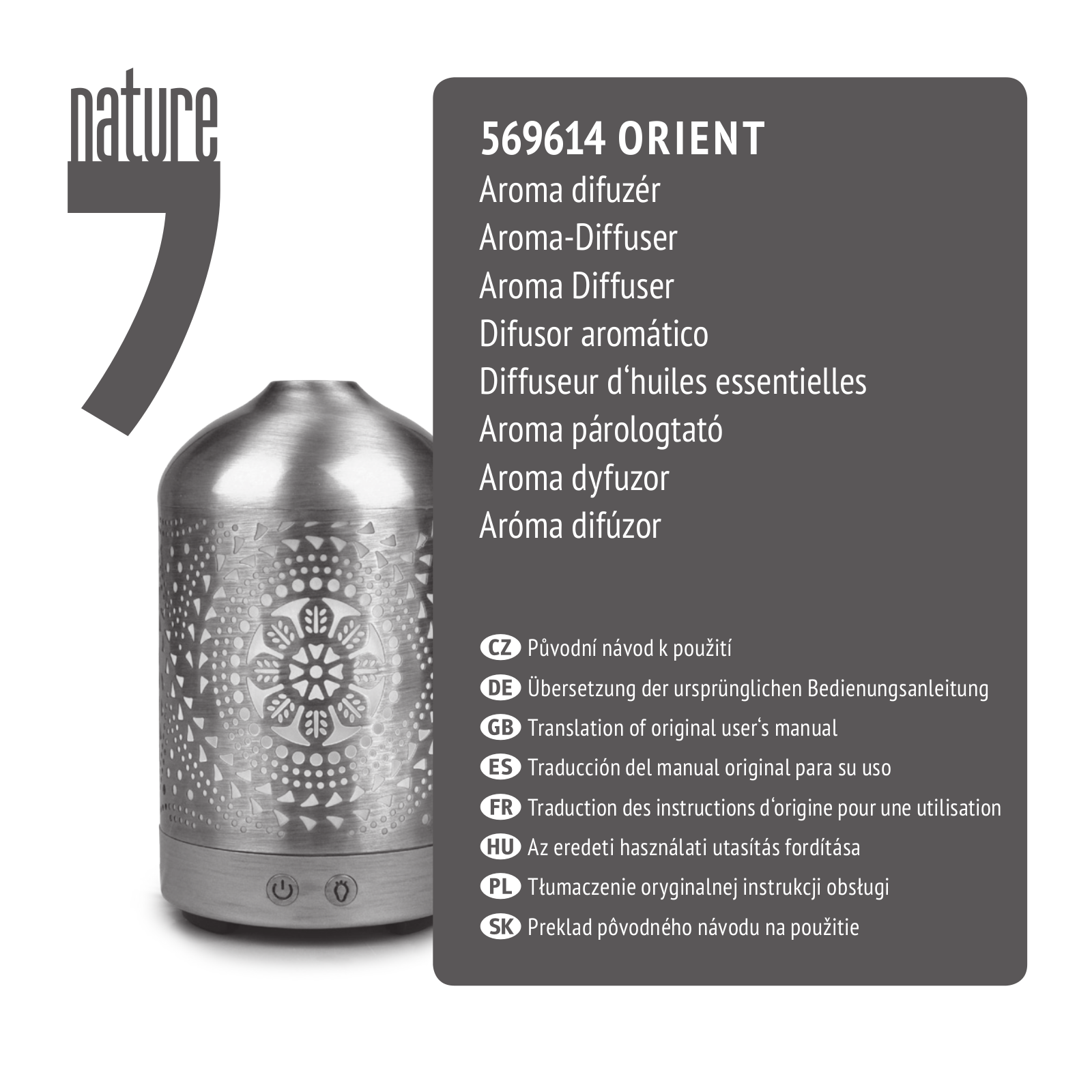 Nature7 569614 ORIENT User Manual