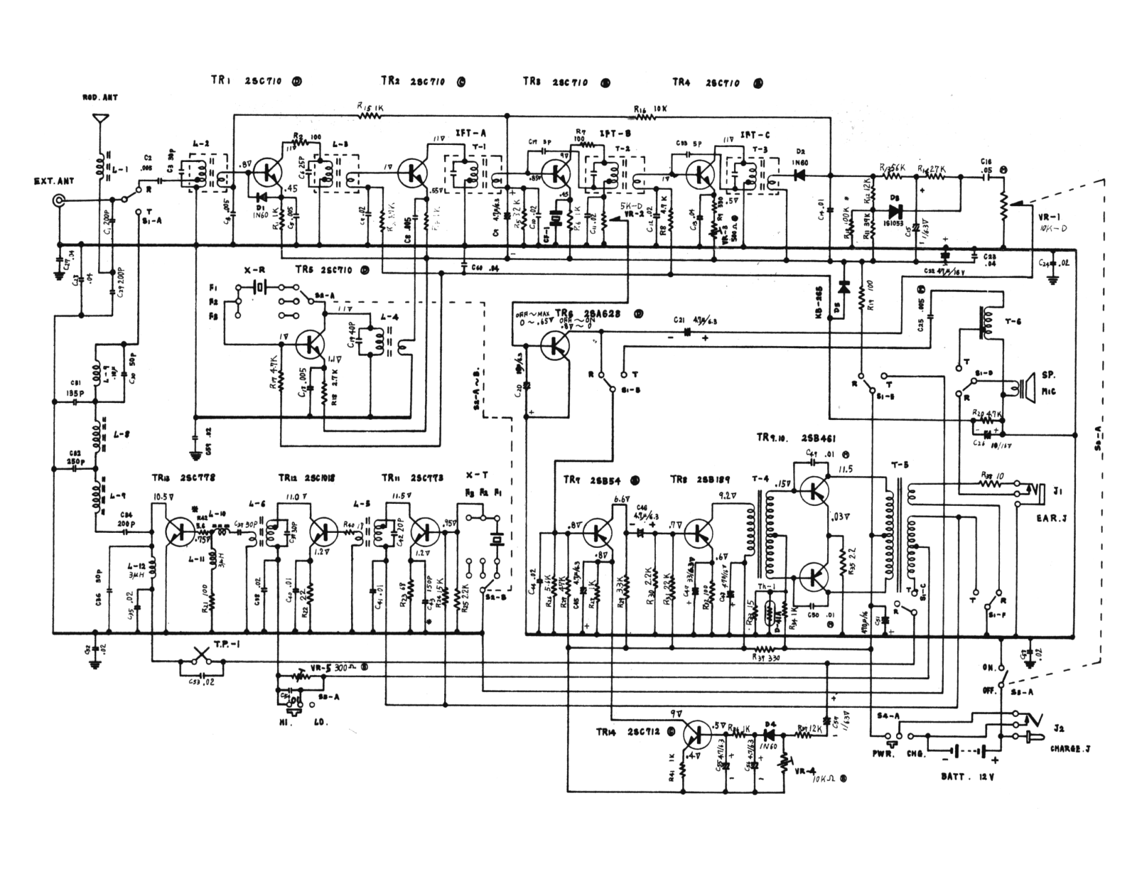 Midland 13-762 Schematic