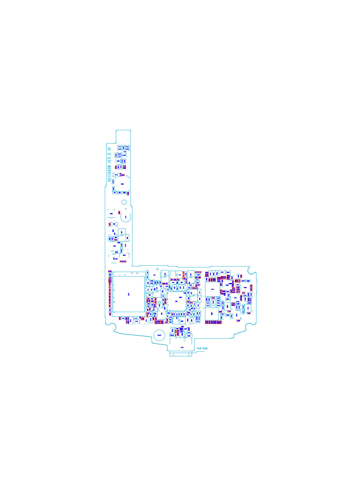 Huawei U8800 Layout Map