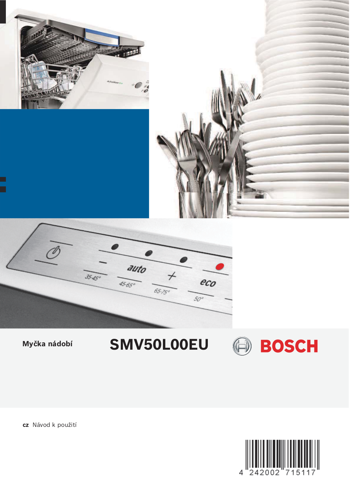 Bosch SMV50L00EU User Manual