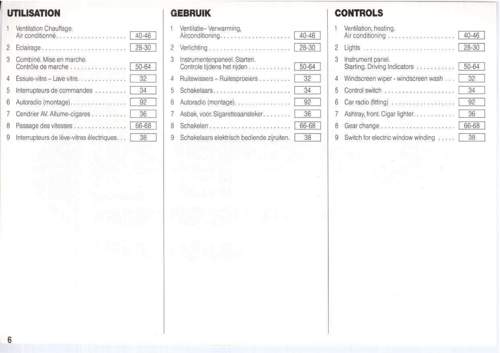 Peugeot 205 Dag       1995 Owner's Manual