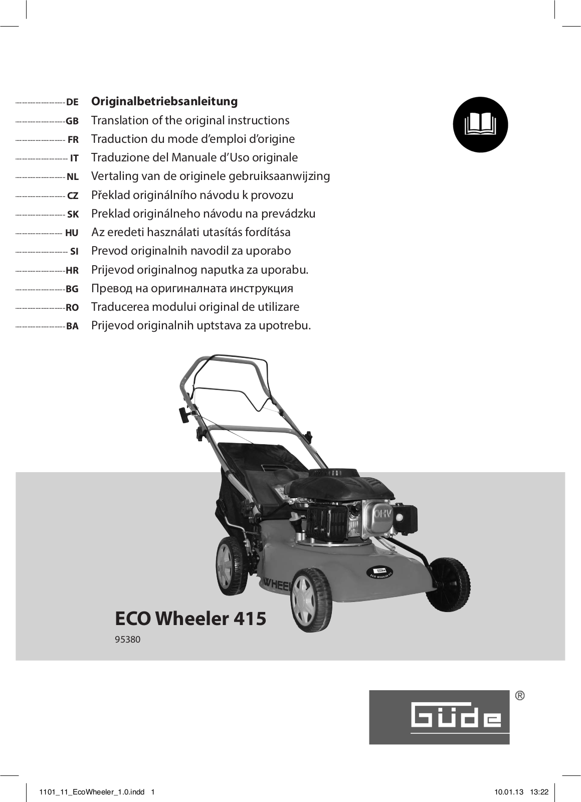 Güde 415 Eco User Manual