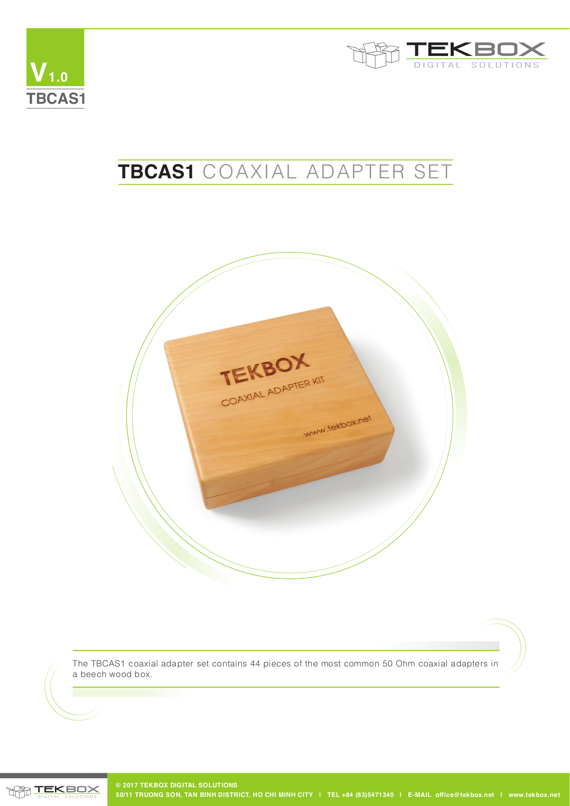Tekbox TBCAS1 User guide - ManualMachine.com