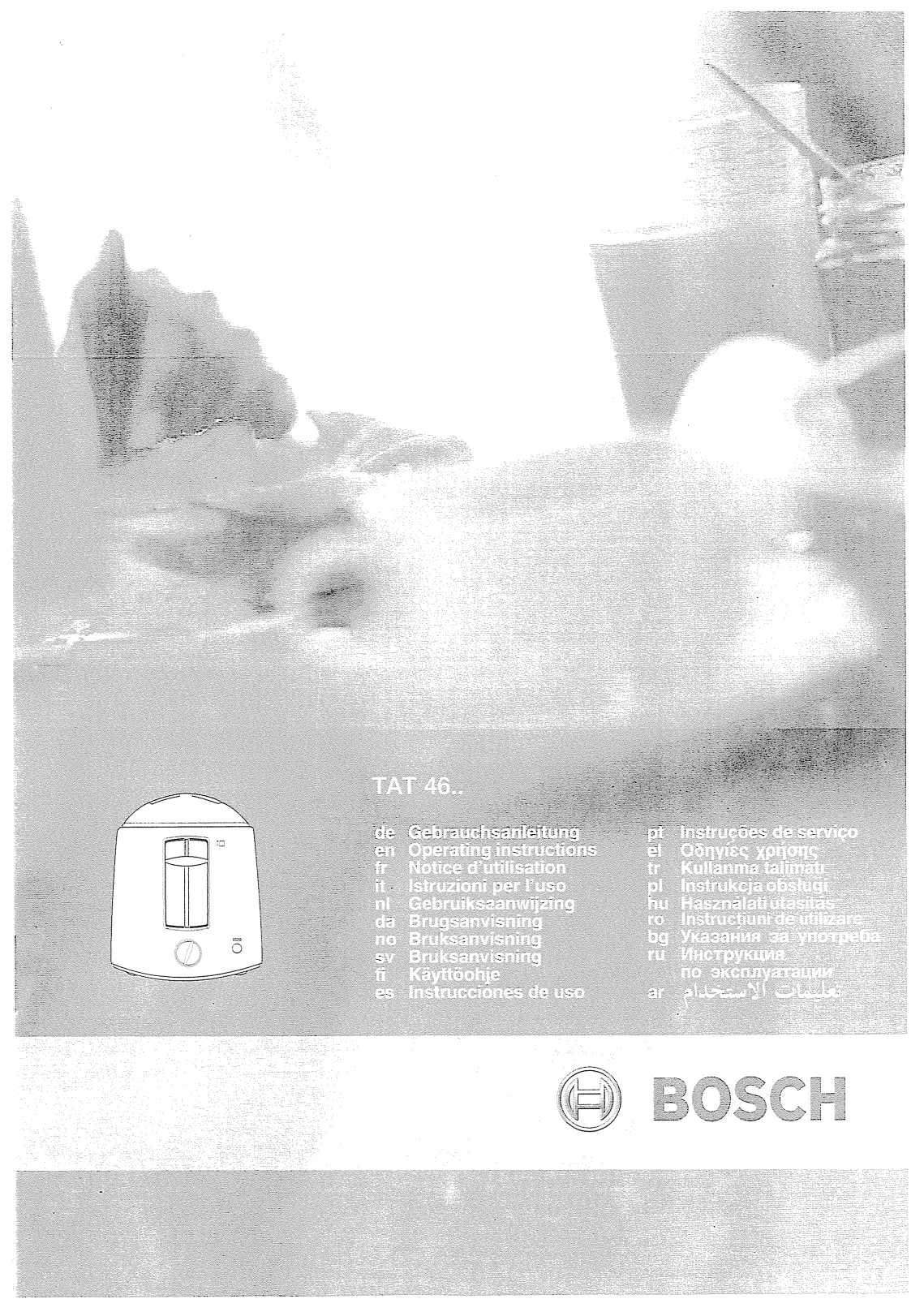 Bosch TAT-4620 User Manual