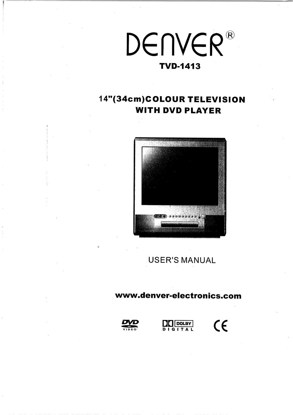 Denver TVD-1413 User Manual