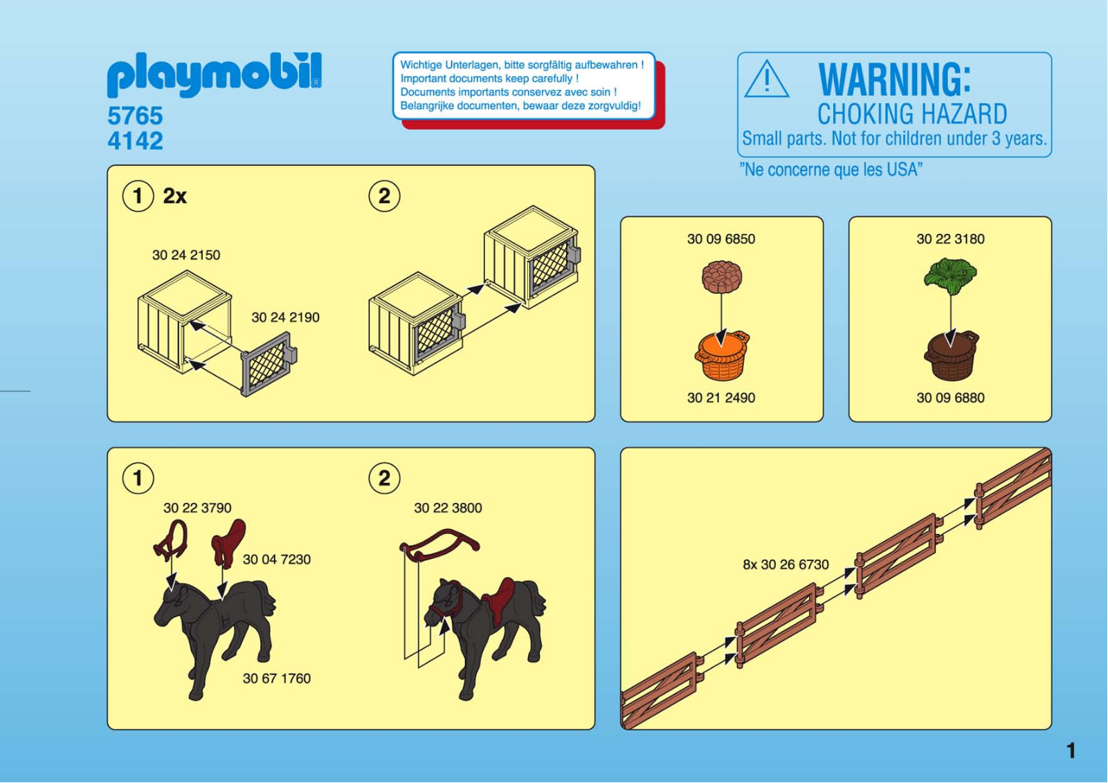 Playmobil 5765 Instructions