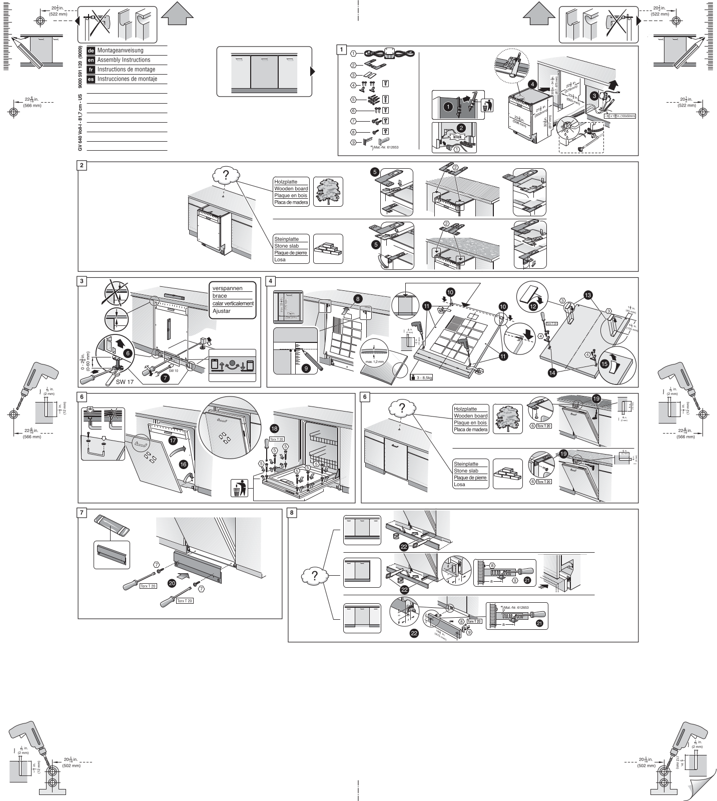 Gaggenau DF260760 Installation instructions - ManualMachine.com