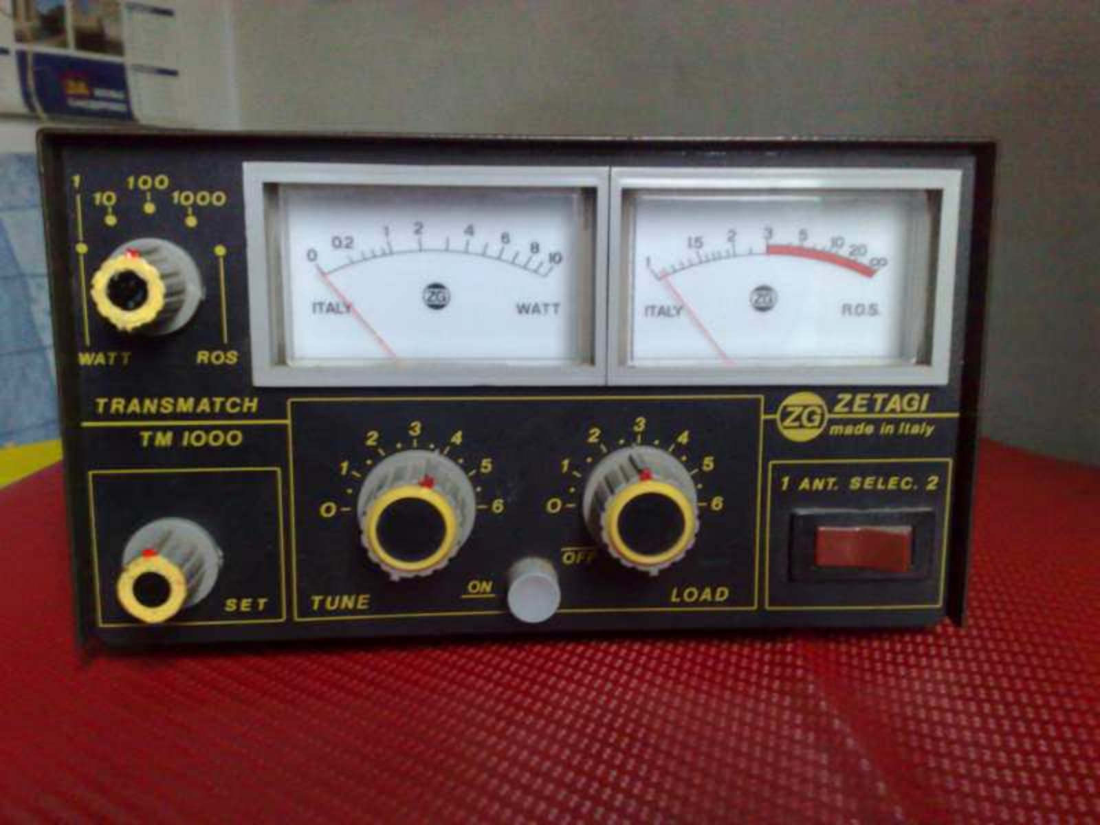Zetagi TM1000 User guide