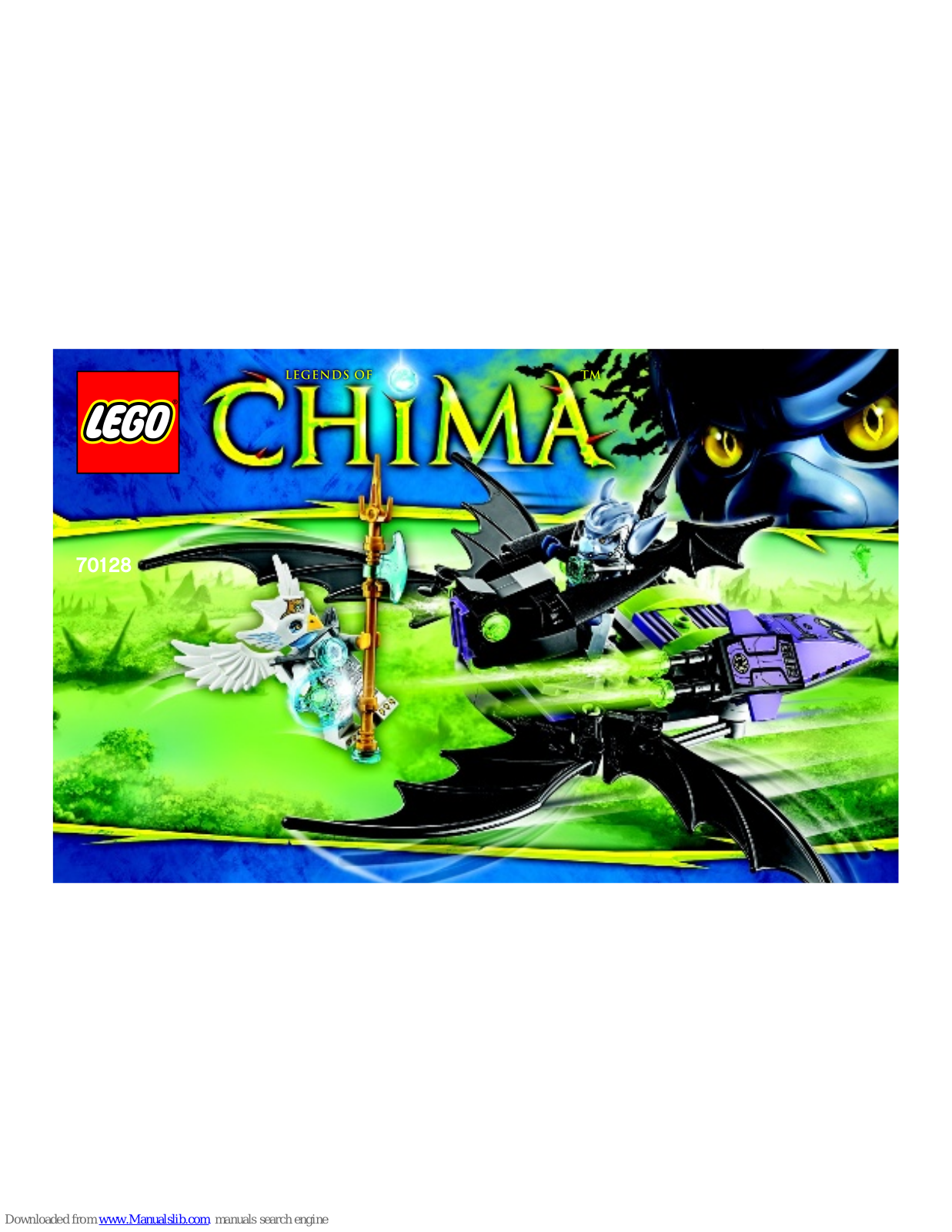 LEGO 70128, legends of chima 70134, Legends of CHIMA 70128 Instructions Manual