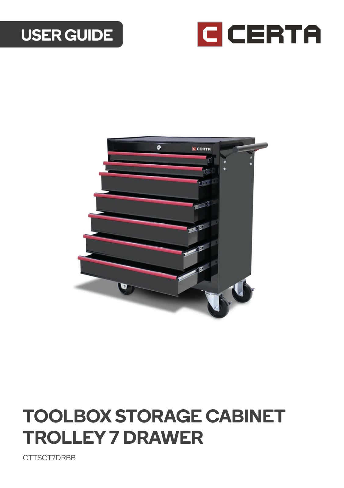 Certa CTTSCT7DRBB User Manual - ManualMachine.com