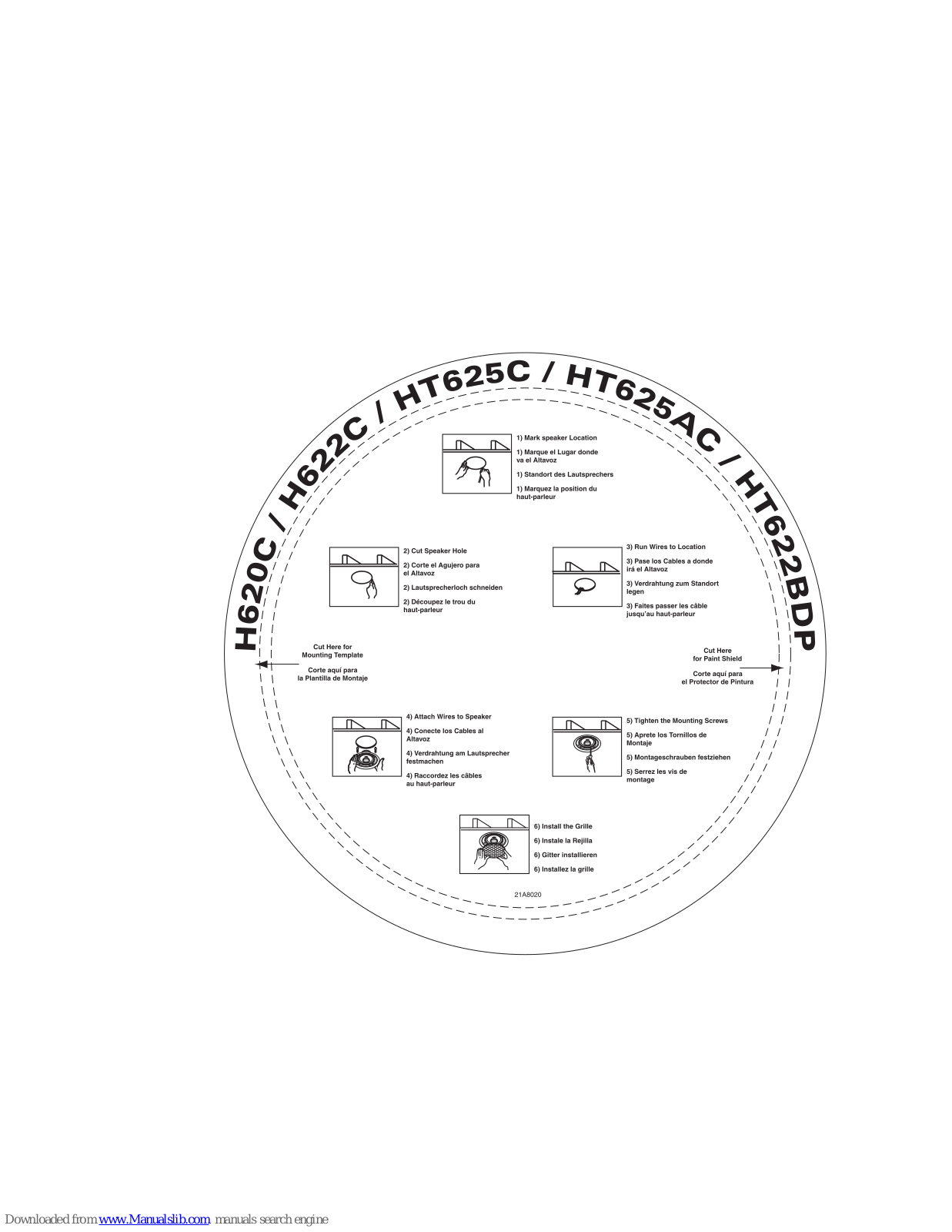 MTX H620C, H622AW, H622C, HT625AC, HT825AC Supplementary Manual