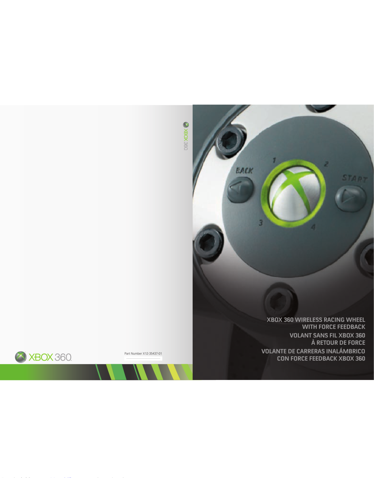 Microsoft Xbox 360 Universal Media Remote User Manual