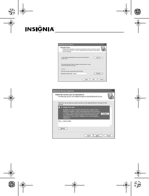 Insignia NS-BTHDST, ns-bthdp User Manual
