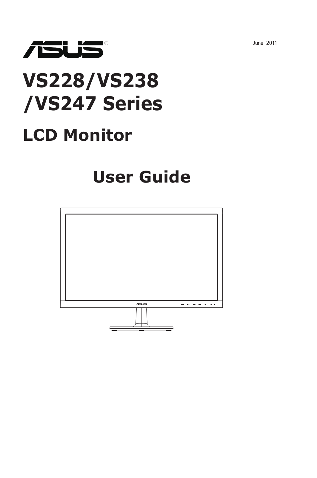 ASUS VS228H-P, 90LME1101T5004UL, VS247HP User Manual