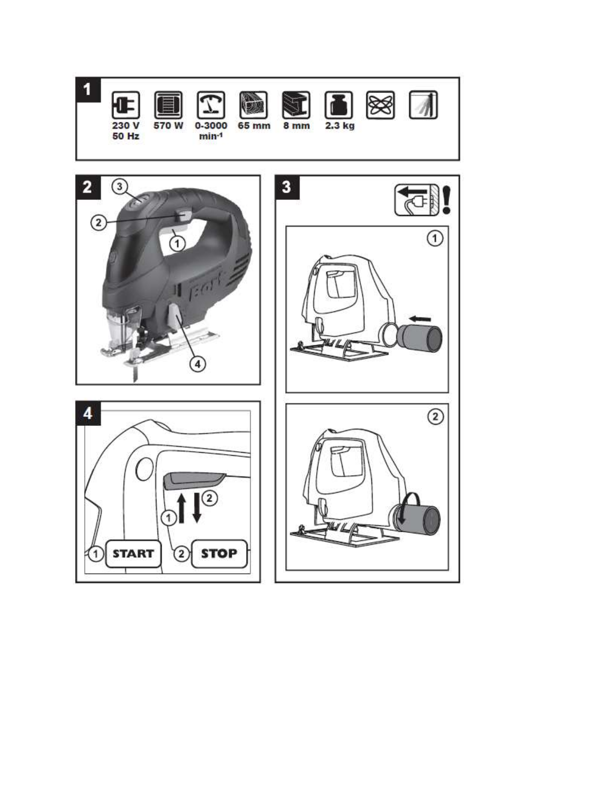 Bort BPS-570U User Manual