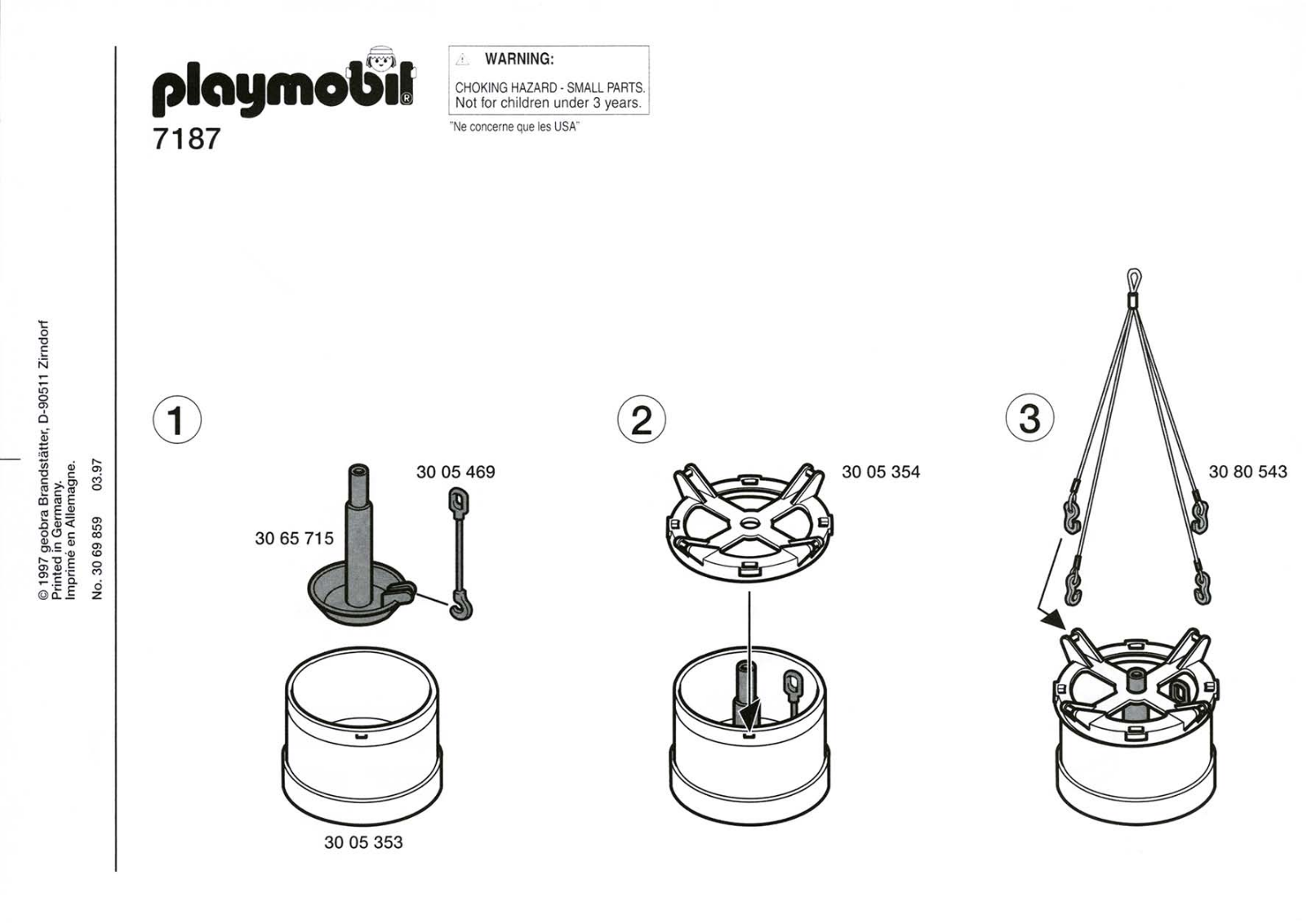 Playmobil 7187 Instructions