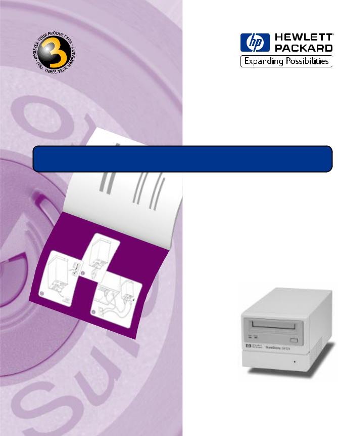 HP SURESTORE DAT 8, SURESTORE 5000 User Manual